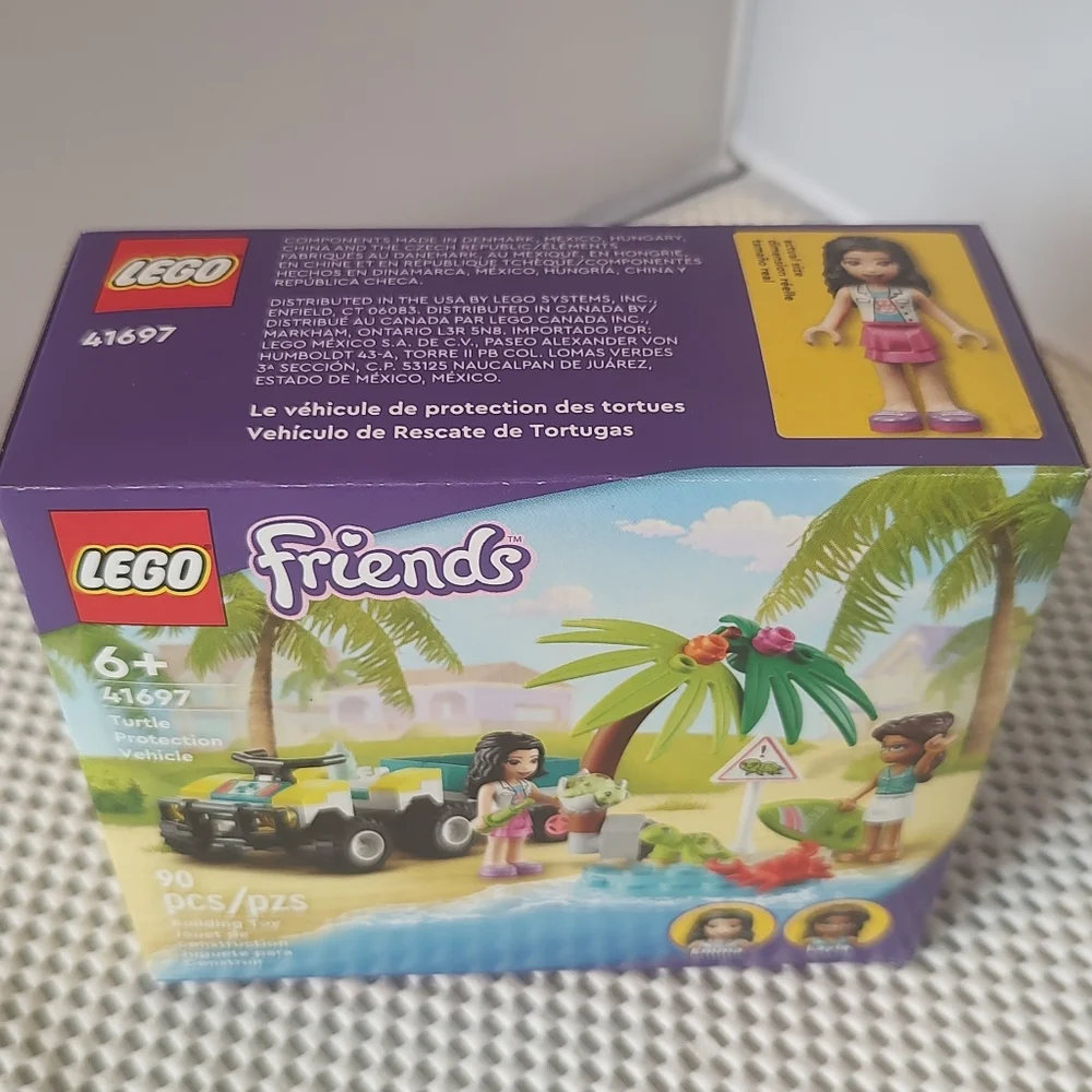 Lego Friends 41697 Turtle Protection Vehicle Building Toy